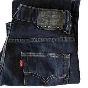 Levi’s Black Label 511 Slim boys 27x27 NWOT